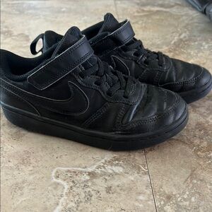 Kids Black Sneakers